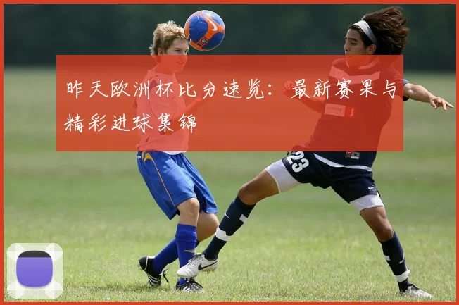 昨天欧洲杯比分速览：最新赛果与精彩进球集锦
